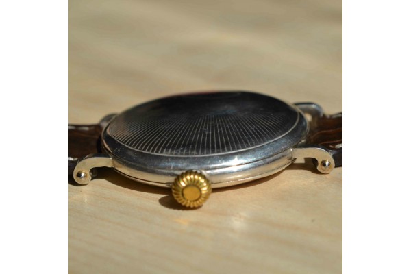 SOLD: Girard Perregaux rare swiss silver collectible wristwatch