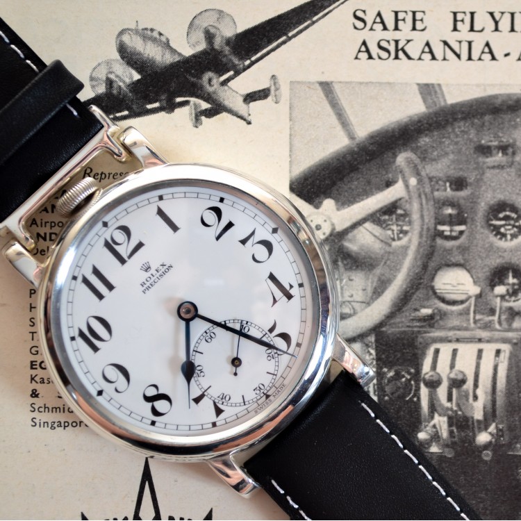 OUT OF STOCK Antique Rolex Royal Air Force military issue cockpit pilots aviators vintage mint porcelain dial anniversary wedding christmas gift for him