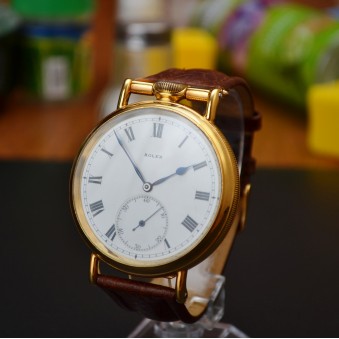 Rolex chronometer vintage military pilot's wristwatch 