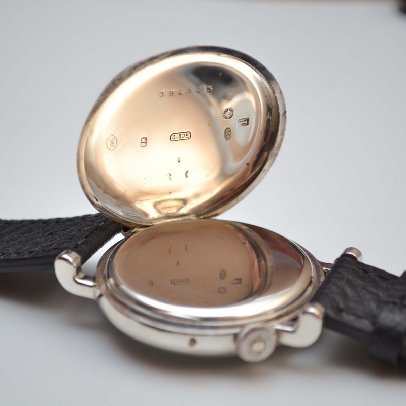1906 IWC Calibre 57 WW1 Pilot's Military Watch in Solid Silver photo 5