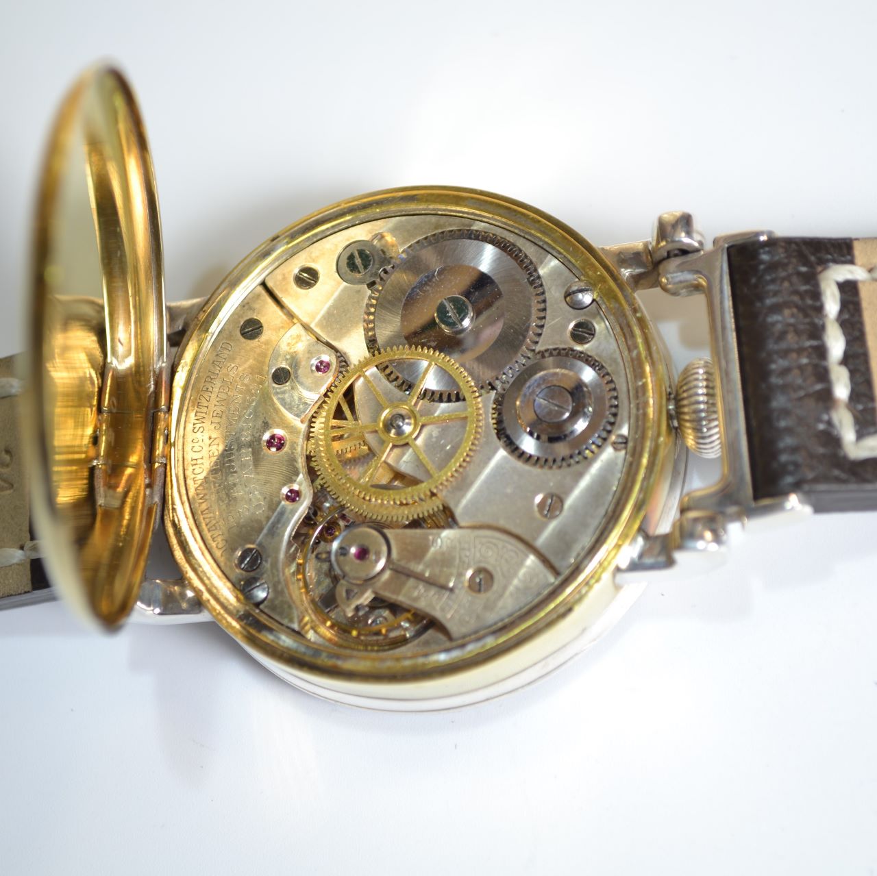 1914–1918 Rolex WW1 RFC 8-Day Pilot's Watch – Military Cockpit Chronometer photo 4