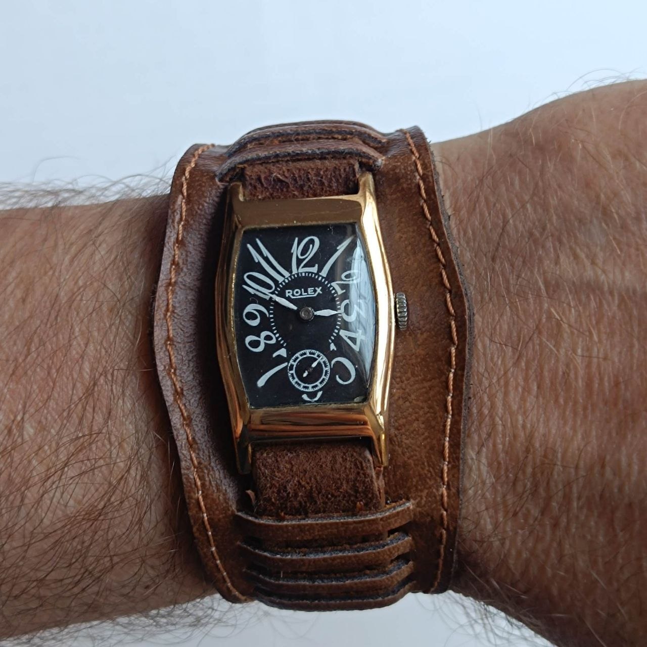 black exploded dial rolex