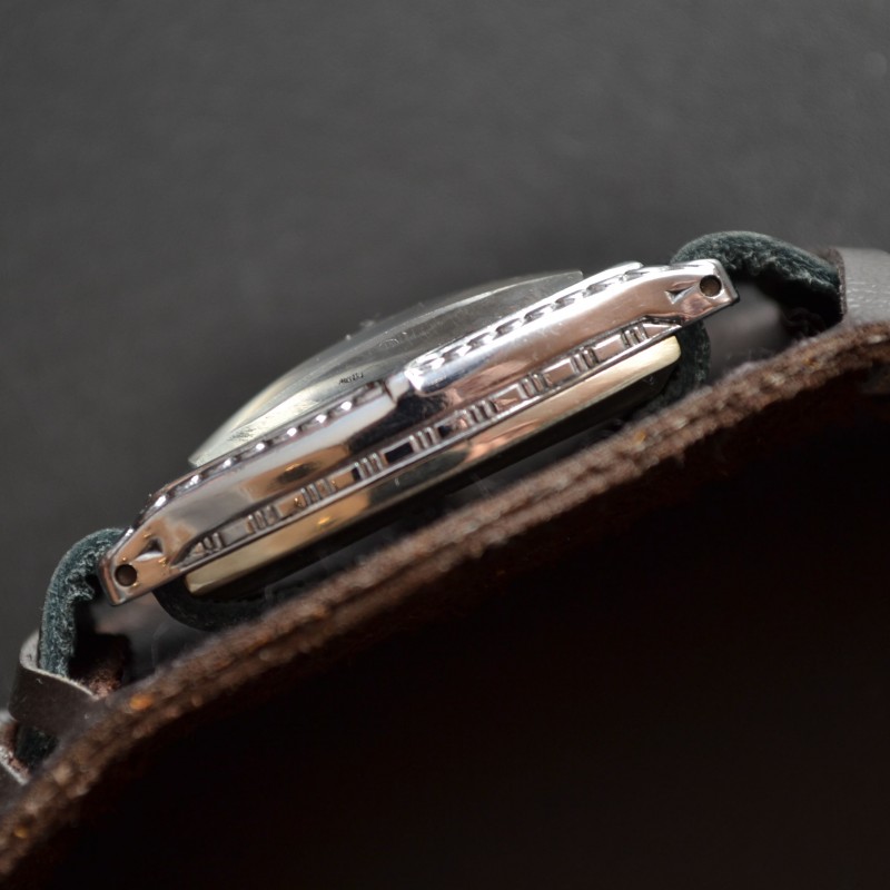 1920s Rolex Tank Watch – Art Deco Era, Original Platinum Dial photo 3