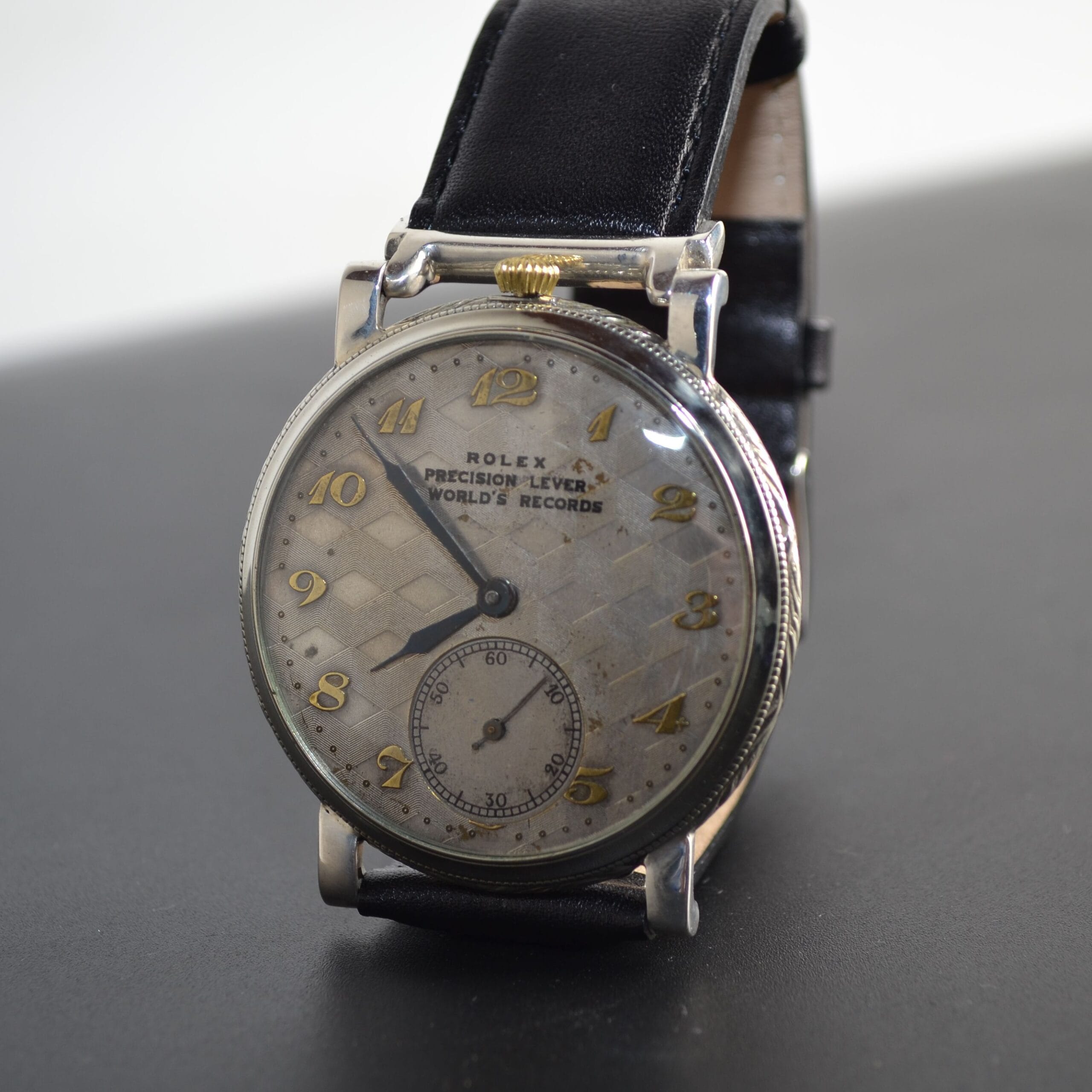 1930s Rolex Lever "Platinette" – 7 World Records Precision Dress Wristwatch