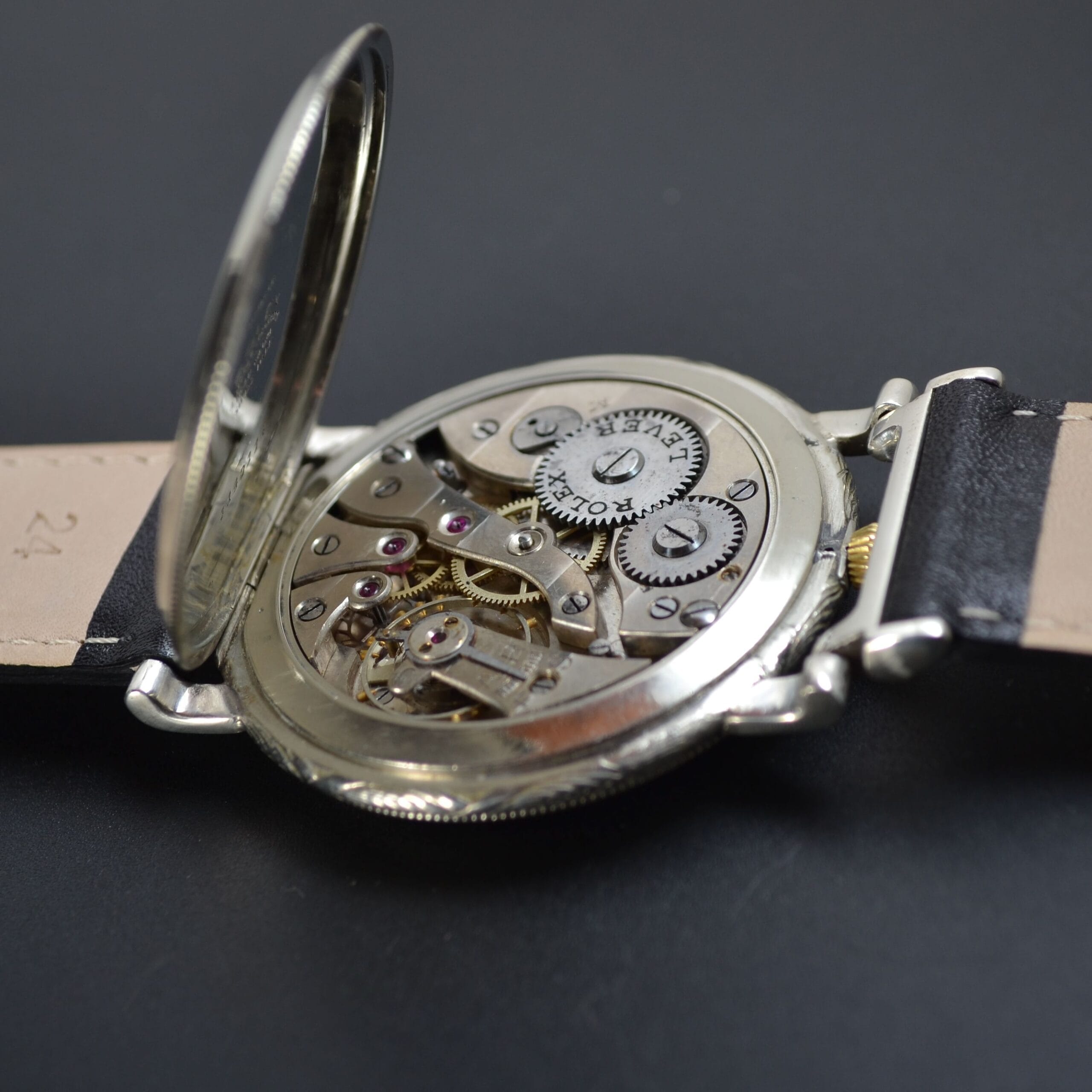1930s Rolex Lever "Platinette" – 7 World Records Precision Dress Wristwatch photo 11