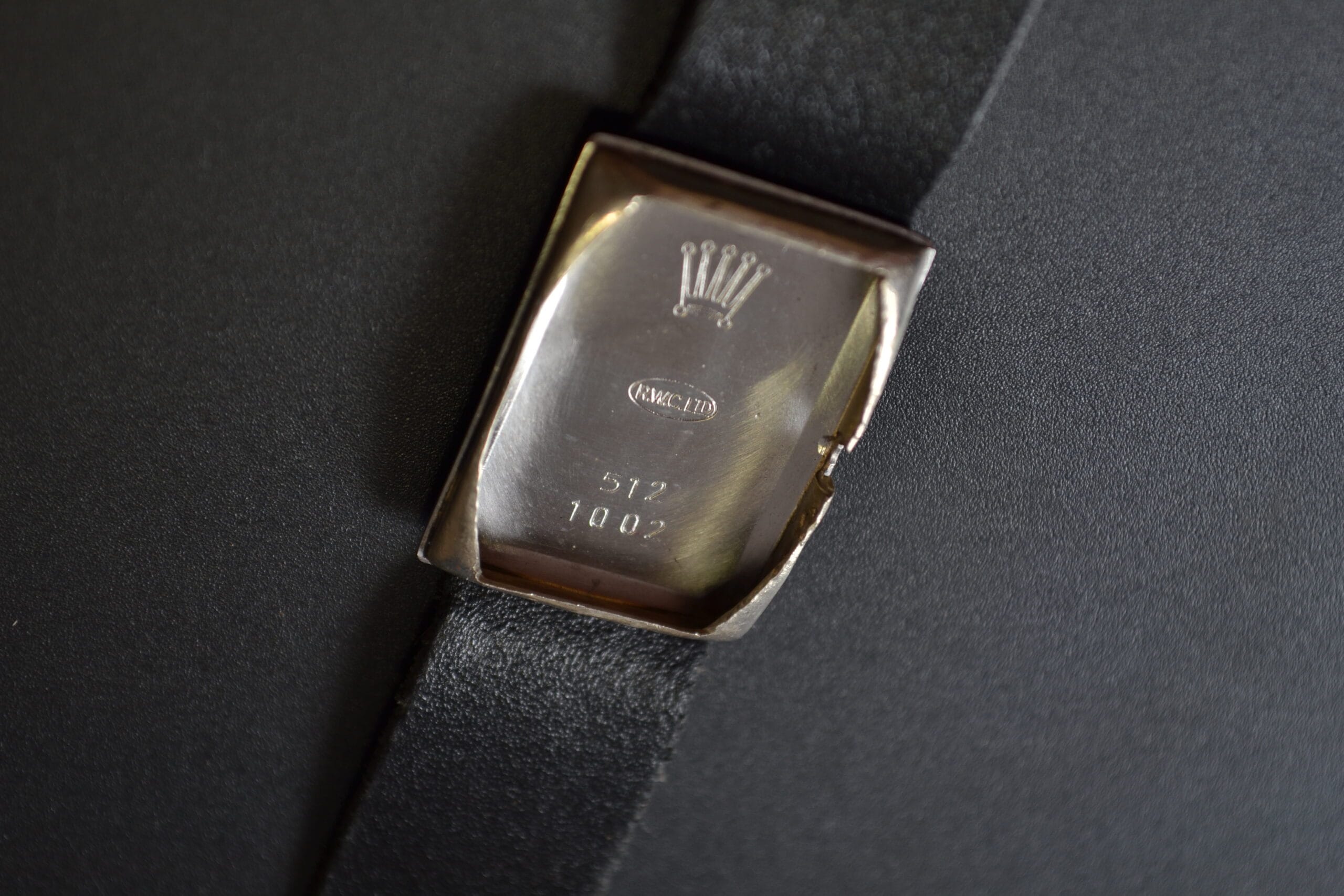 1930s Rolex Tank Watch – Art Deco White Dial photo 4