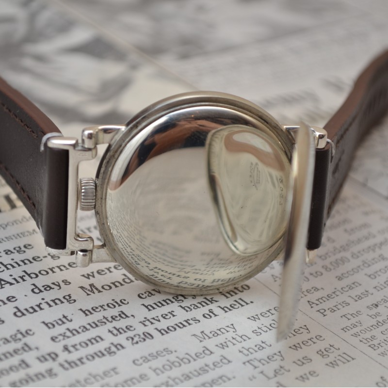 43mm Rolex Viceroy WW2 Pilots Aviator Trench Watch with Military Broad Arrows photo 5