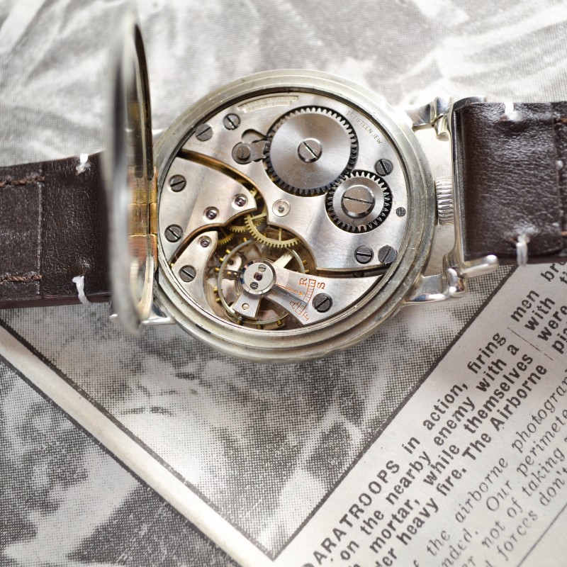 43mm Rolex Viceroy WW2 Pilots Aviator Trench Watch with Military Broad Arrows photo 9