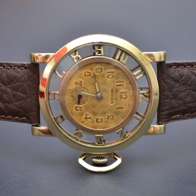 45mm Rolex Skeleton vintage chronometer collectible timepiece superb unique mens watch photo 2