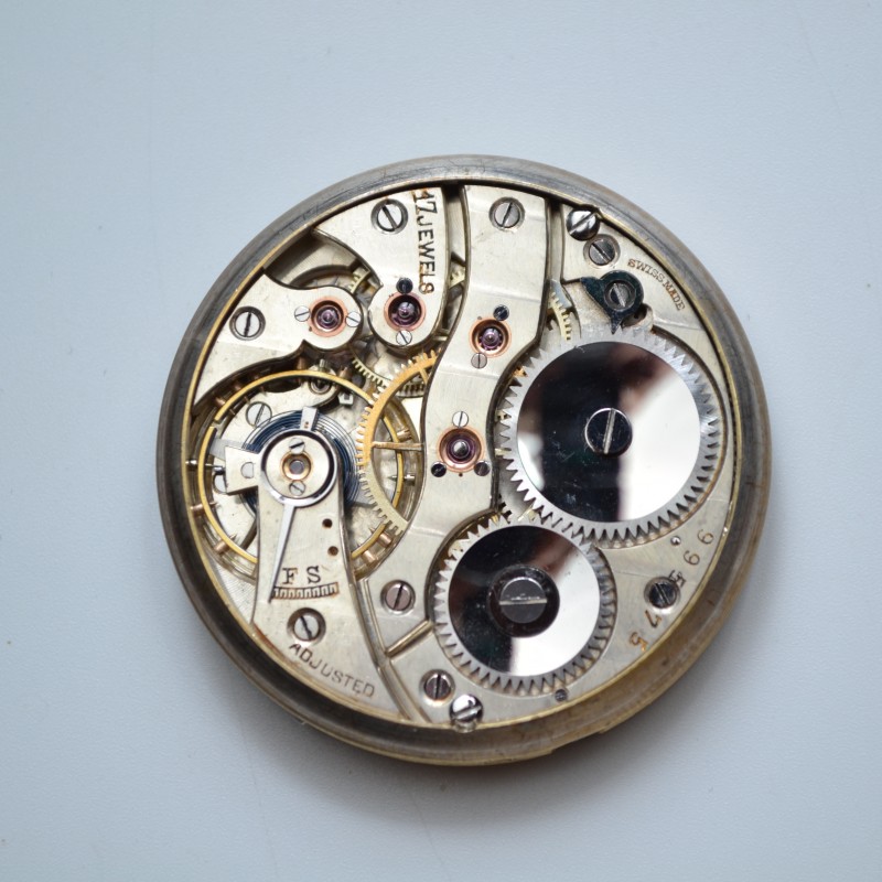 Antique Rolex WW1 RAF Pilot's Watch 1915 – Silver Borgel 46mm photo 6