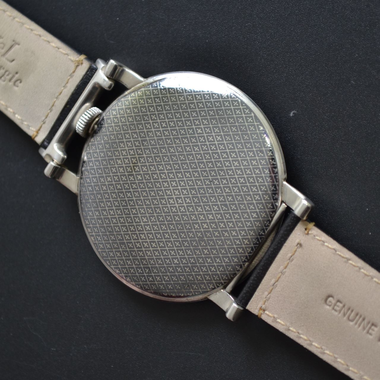 Rolex Rebberg Niello Wristwatch 1910s – Rare Antique Silver Chronometre photo 4