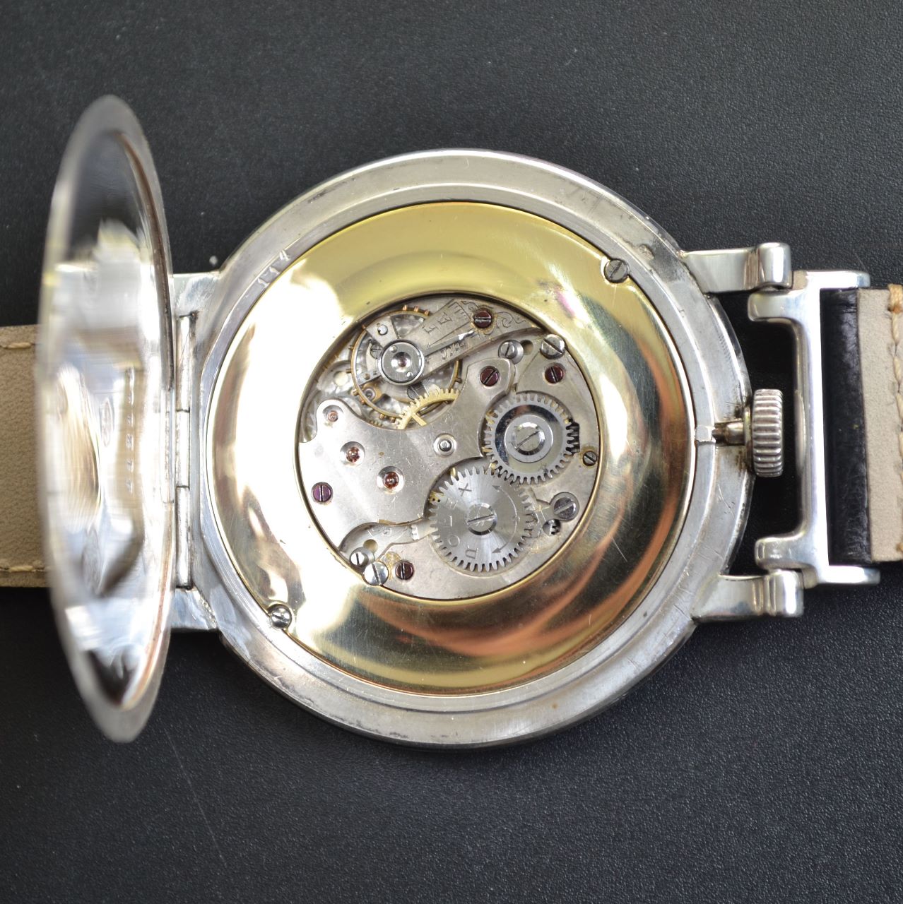 Rolex Rebberg Niello Wristwatch 1910s – Rare Antique Silver Chronometre photo 6