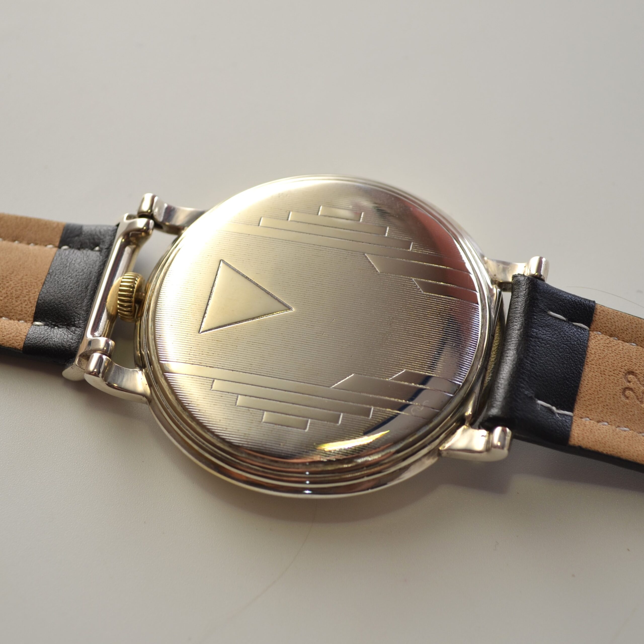 Rolex Marconi 49mm Military Trench Chronometer 1930s – Art Deco Guilloché Dial photo 5