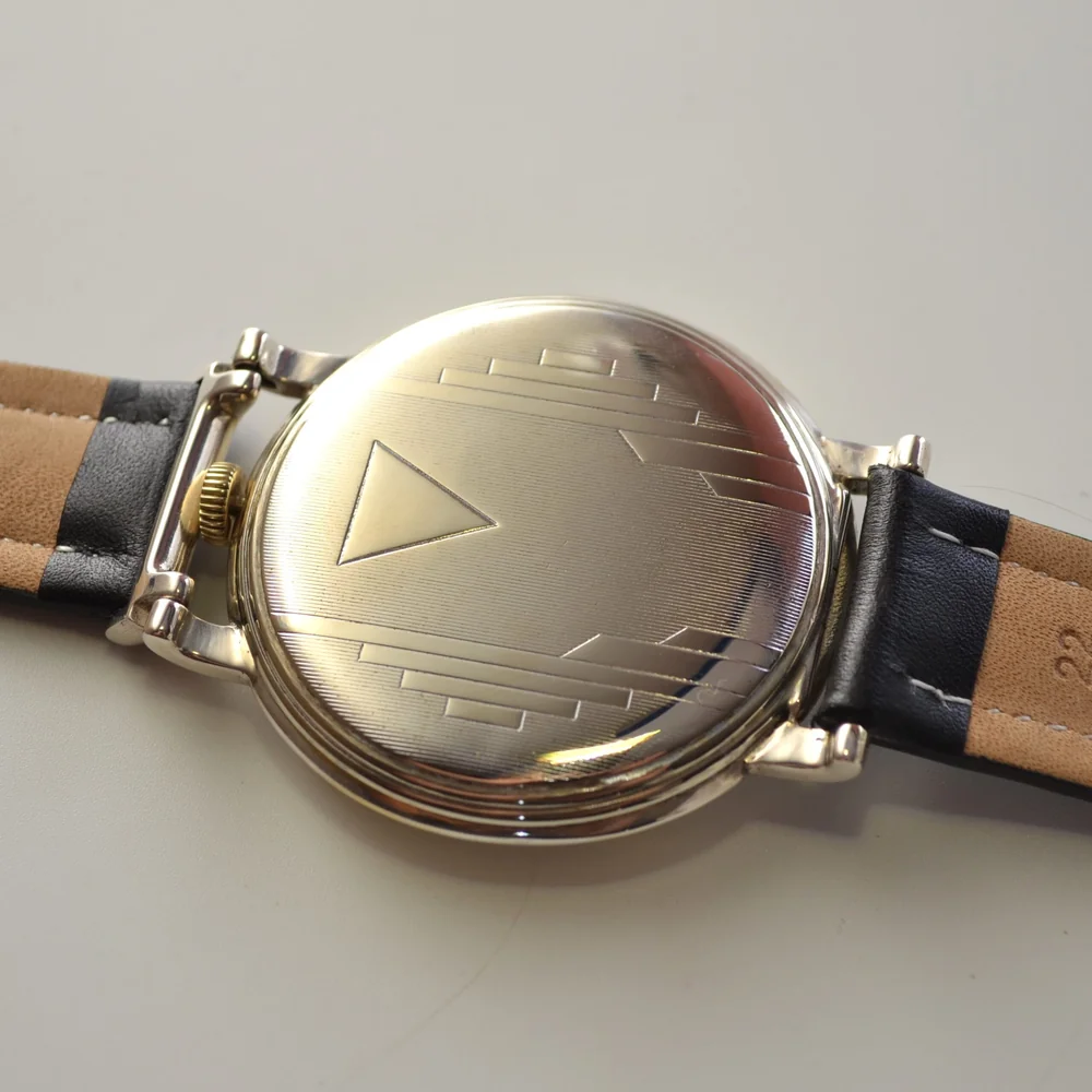 49mm Rolex Marconi Military Trench Chronometer (1930s) - Art Deco Guilloché Dial