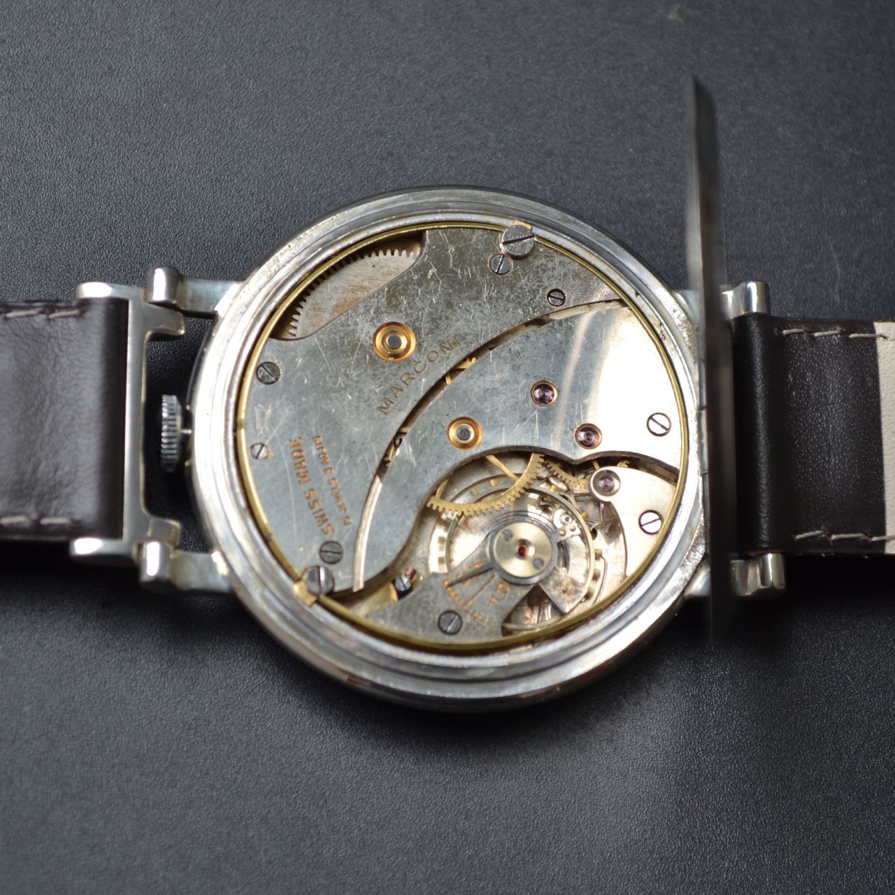 Rolex Marconi Special Military Chronometer – Art Deco Guilloché Dial, 49mm photo 6