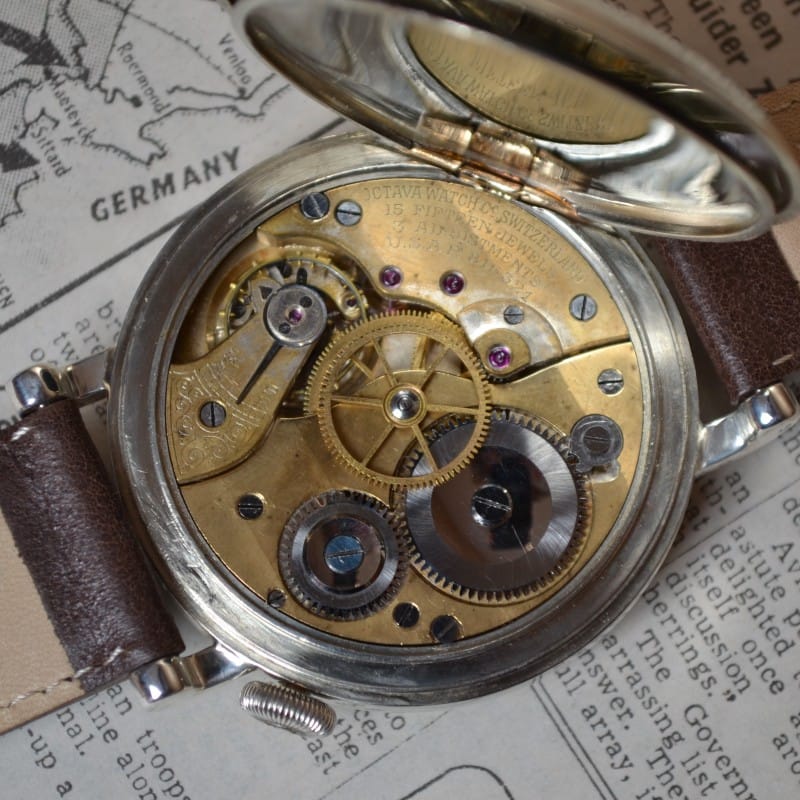 50mm 8-Day Rolex Pilot's Watch – WW1 British Air Department (Radium Dial) photo 6
