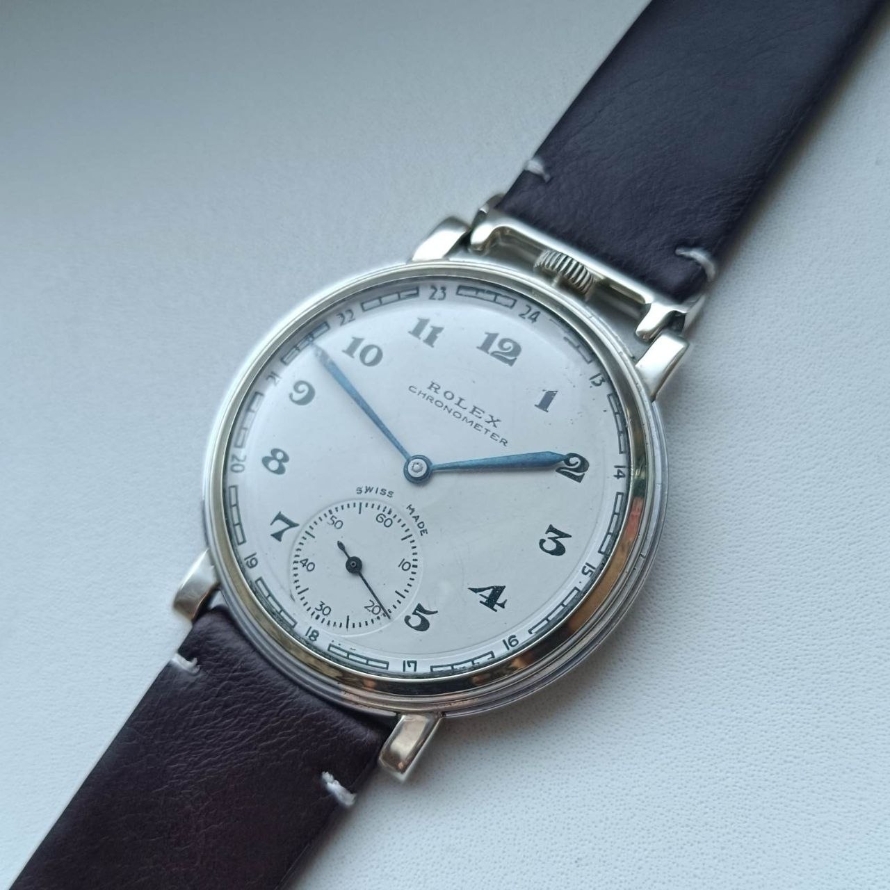 American size 48mm Rolex standard platinette case