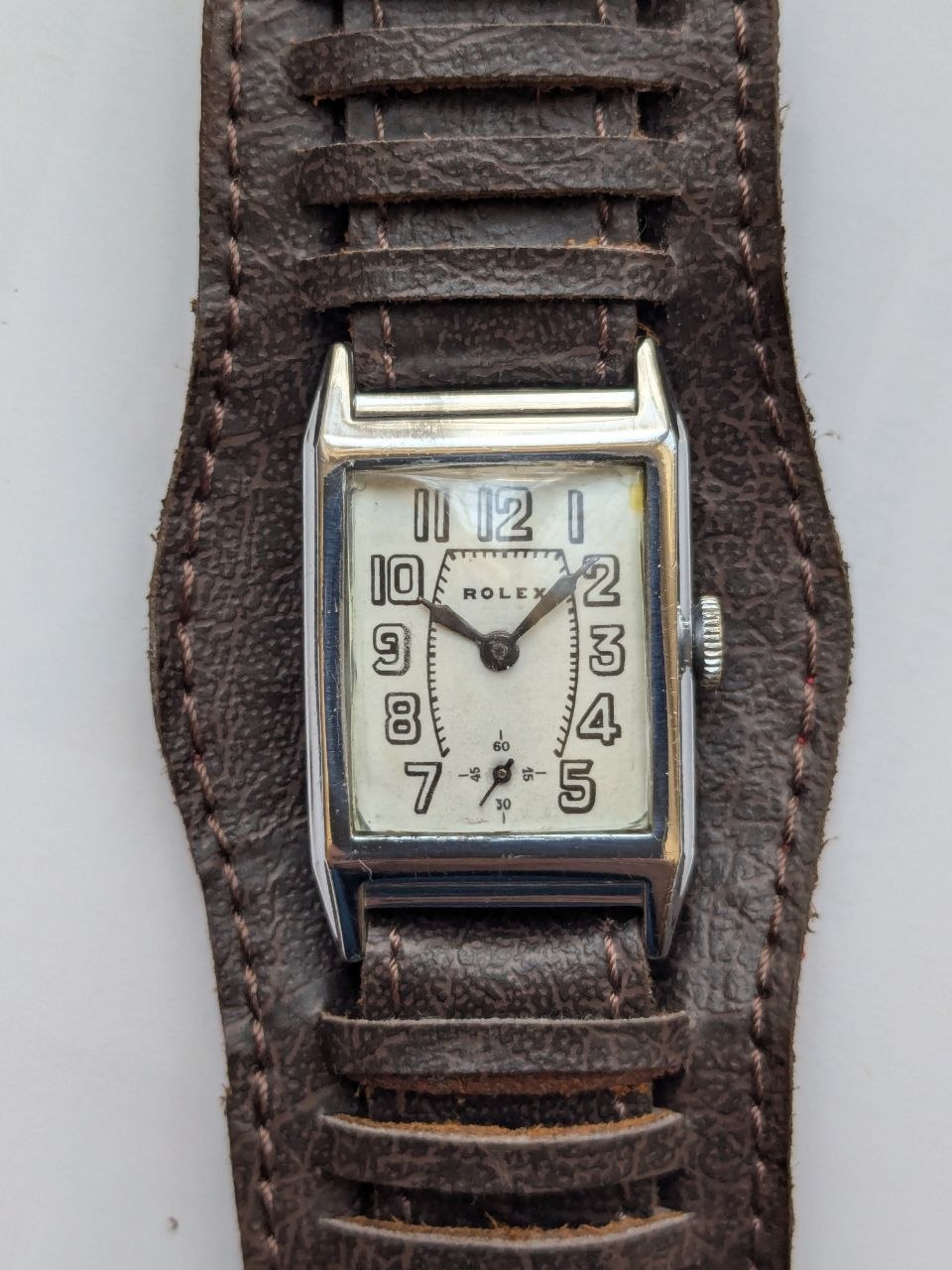 square vintage rolex