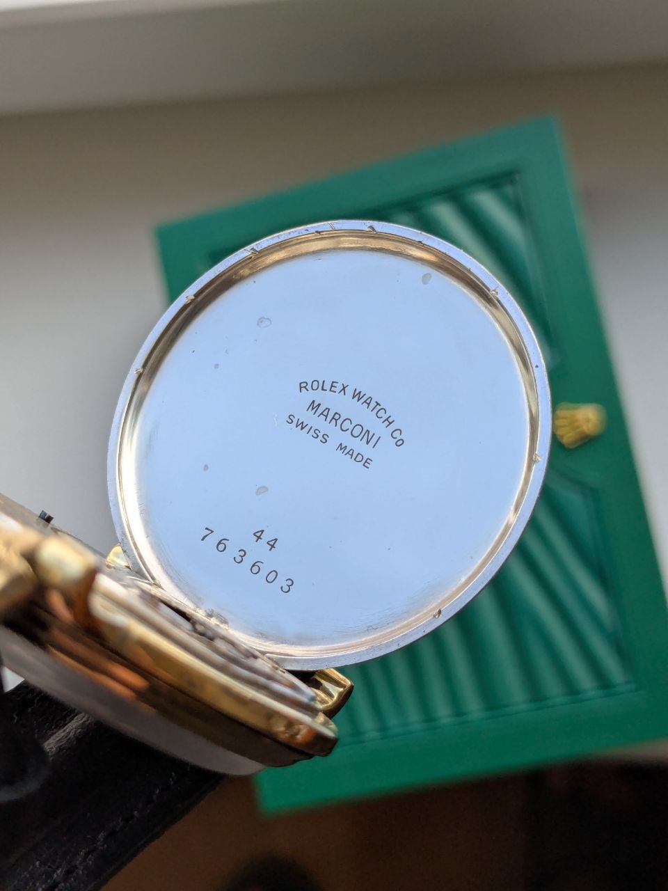 Military luminous Rolex Marconi — 47.5 mm, 1930s photo 3