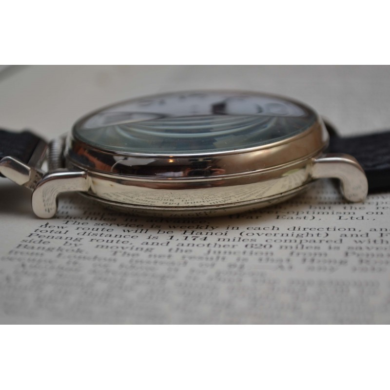 WWI era antique Rolex Mark 8 days Royal Air Force military issue cockpit pilots / aviators vintage mint porcelain dial photo 8