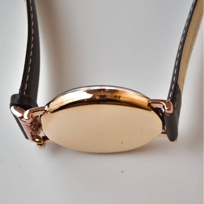 Rolex Solid Gold Military Bubble Back Commander Watch – WW2 Art Deco photo 5