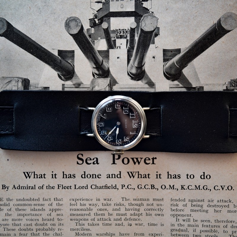 Rolex Prima Pre-Oyster 34mm Silver Trench Watch – WW1 Military, 17 Jewels photo 4