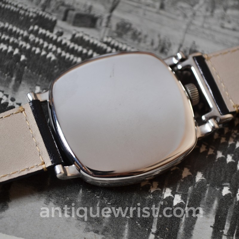 Rolex 43mm Cushion Case WW2 Military Watch – Pre-Panerai Black Dial photo 7