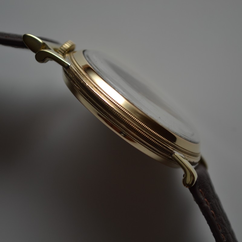 44mm Rolex Prima vintage men's chronometer gold plated 17 Jewels mint dial antique gents wristwatch 1925 photo 10