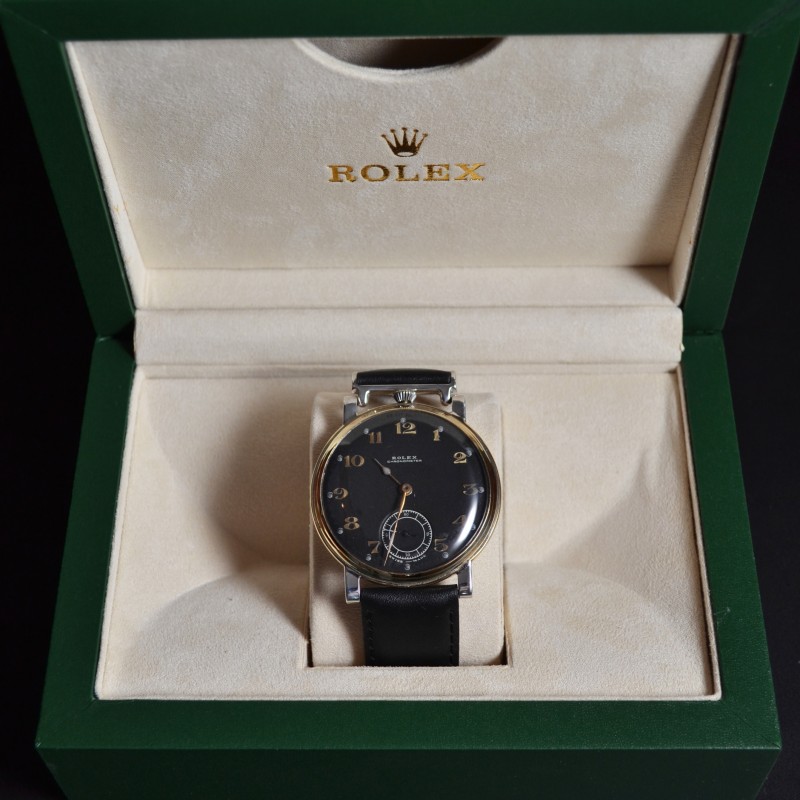 48 mm antique Rolex military pilots watch luminous marks vintage mens chronometer collectable timepice photo 2