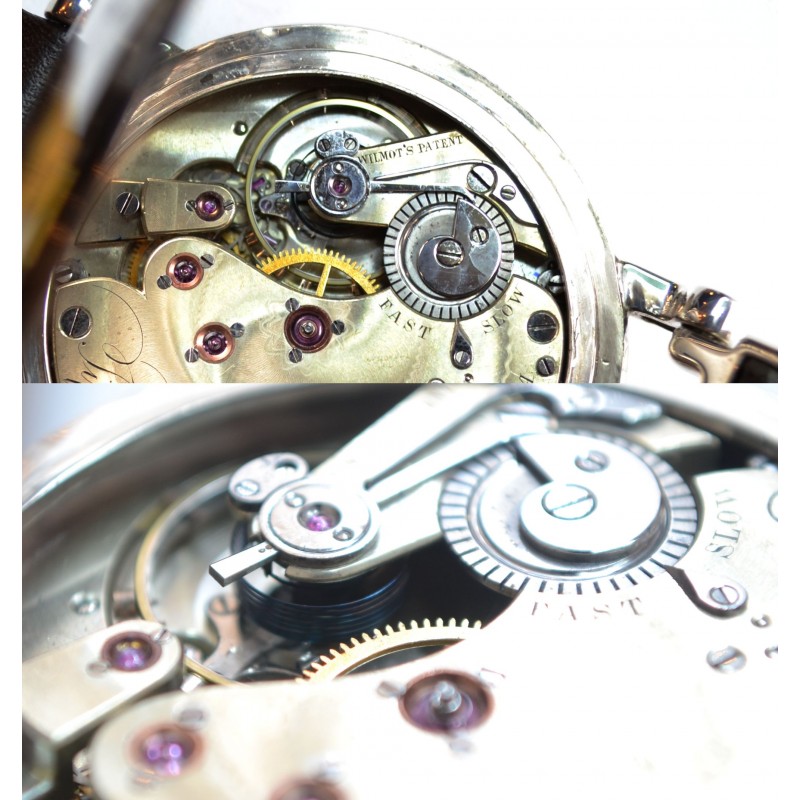 Tiffany & Co by Patek Philippe 48mm Antique Silver Pocket Watch Conversion photo 8