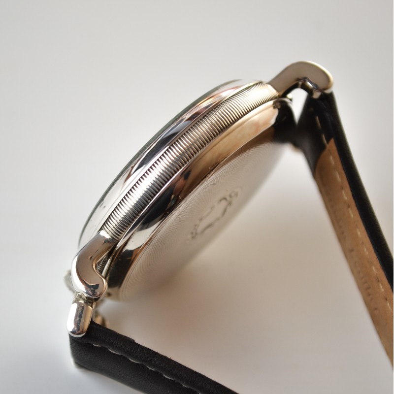 Rolex WW1 Pilot's Watch – 50mm Dennison Silver Case, Broad Arrow Military photo 7