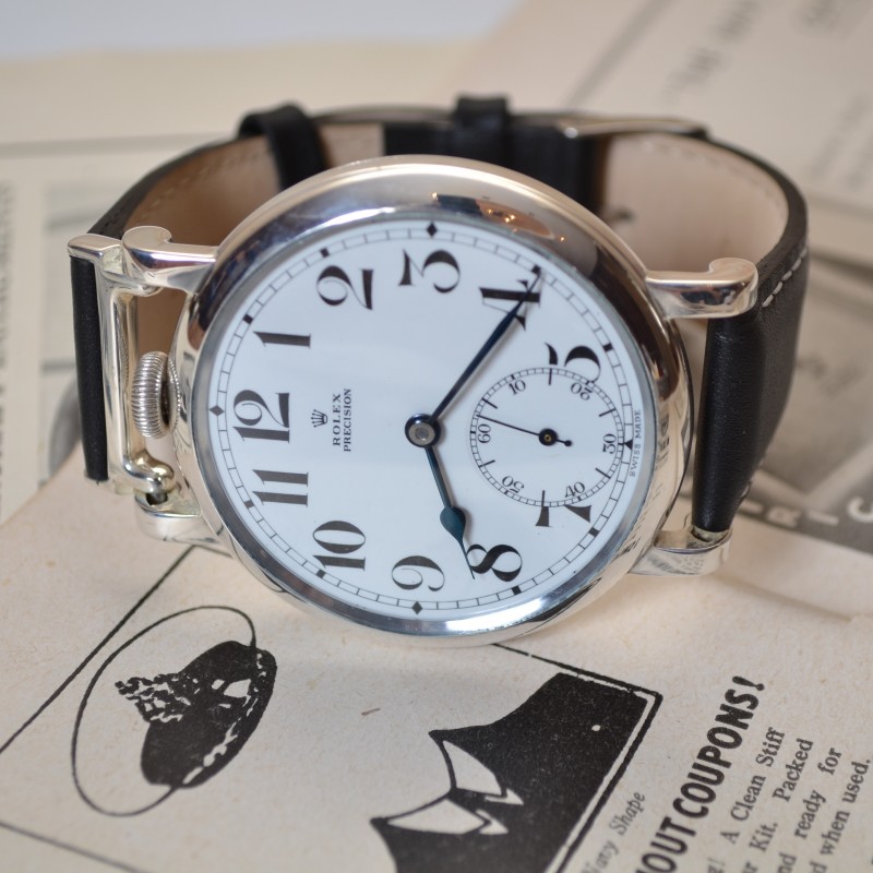 Antique Rolex Royal Air Force military issue cockpit pilots aviators vintage mint porcelain dial anniversary wedding christmas gift for him photo 3