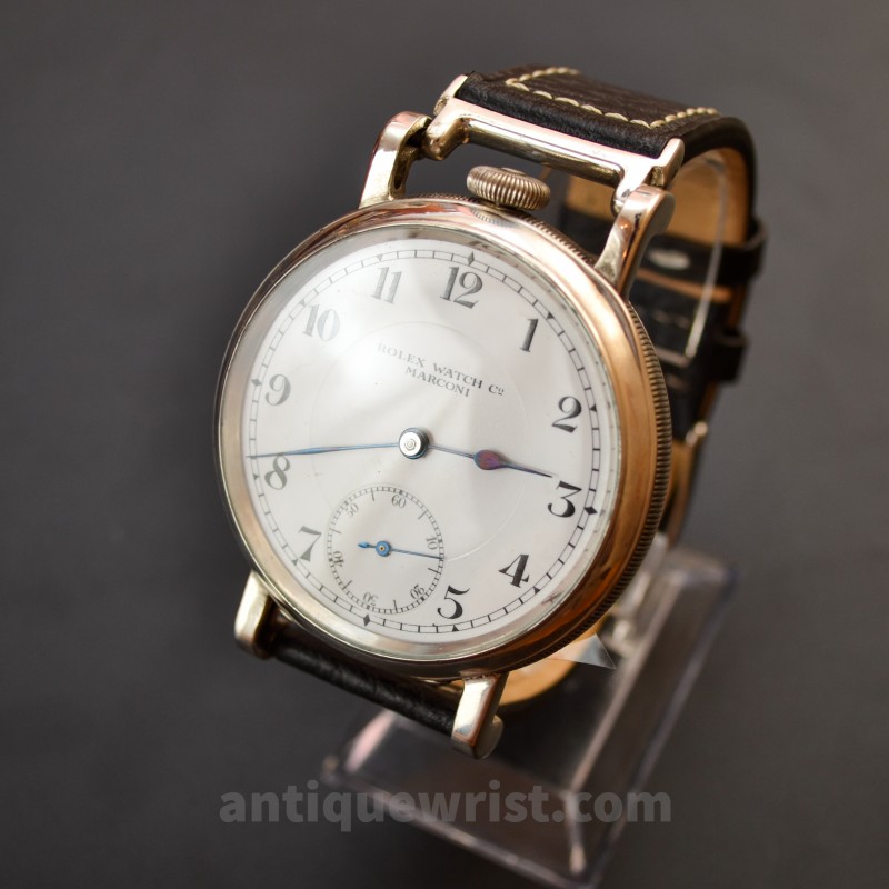 Rolex Marconi WW1 Trench Watch – 1912 Silver Dennison Pocket Watch Conversion