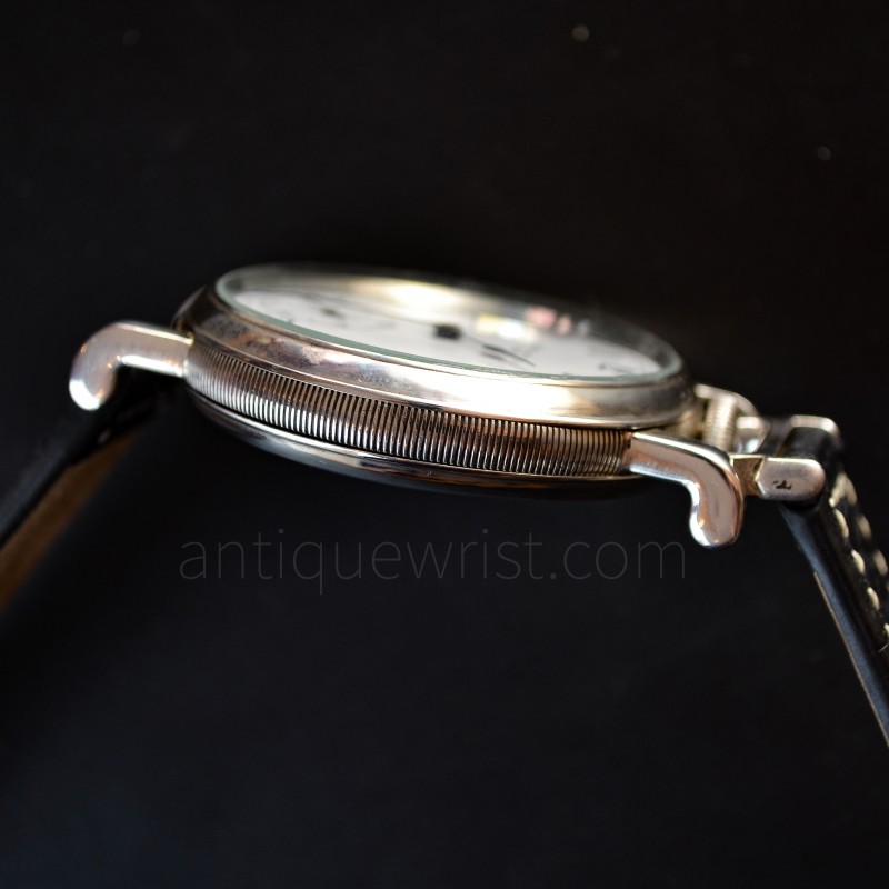 Rolex Marconi WW1 Trench Watch – 1912 Silver Dennison Pocket Watch Conversion photo 4
