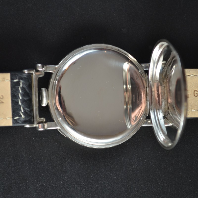 Rolex Marconi WW1 Trench Watch – 1912 Silver Dennison Pocket Watch Conversion photo 7
