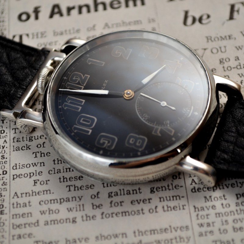 Rolex WW2 Deck Watch in Dennison Case – British Royal Artillery Issue