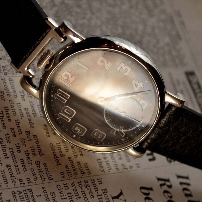 Rolex WW2 Deck Watch in Dennison Case – British Royal Artillery Issue photo 2