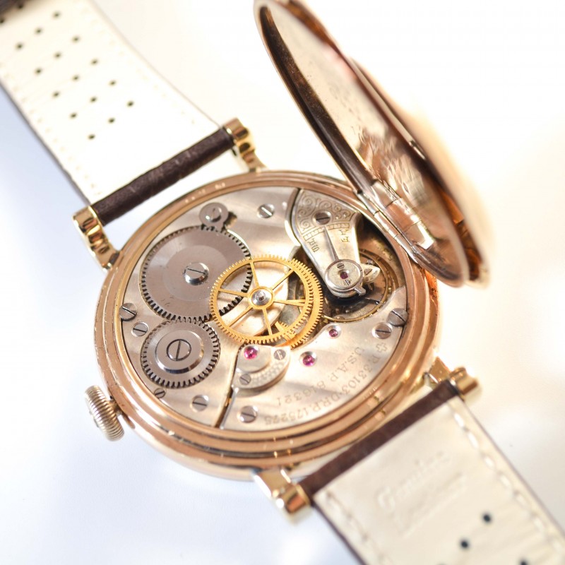 Rolex Mark III 8 day WW1 War Department military issued to RAF, RFC, RNAS pilots watch, from cockpit airplane black dial photo 4