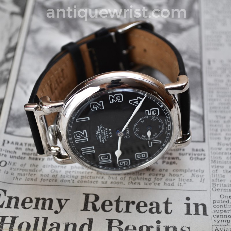 Rolex RFC/RAF Mark IV 8-Day Military Pilot's Cockpit Watch – WW1 photo 3