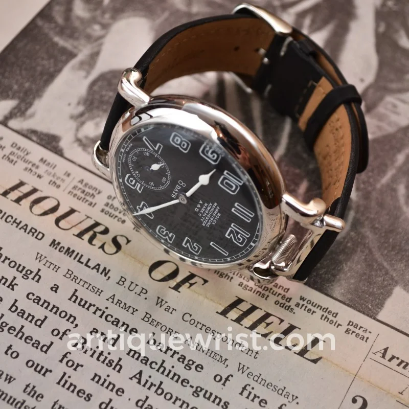 Rolex military issue RFC RAF MARK 8 days mens British pilot's aircraft cockpit watch WW1