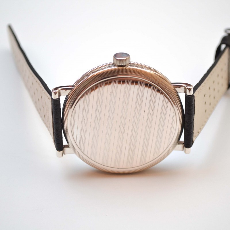 Rolex Precision full hunter antique WW1 trench men’s watch vintage solid silver guilloche 15 jewels gilt dial antique timepiece circa 1920 photo 6