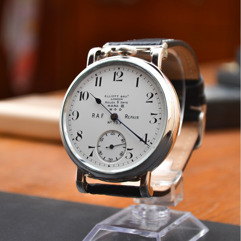 Rolex Mark III WW1 Royal Air Force 8-Day Cockpit Pilot's Watch photo 2