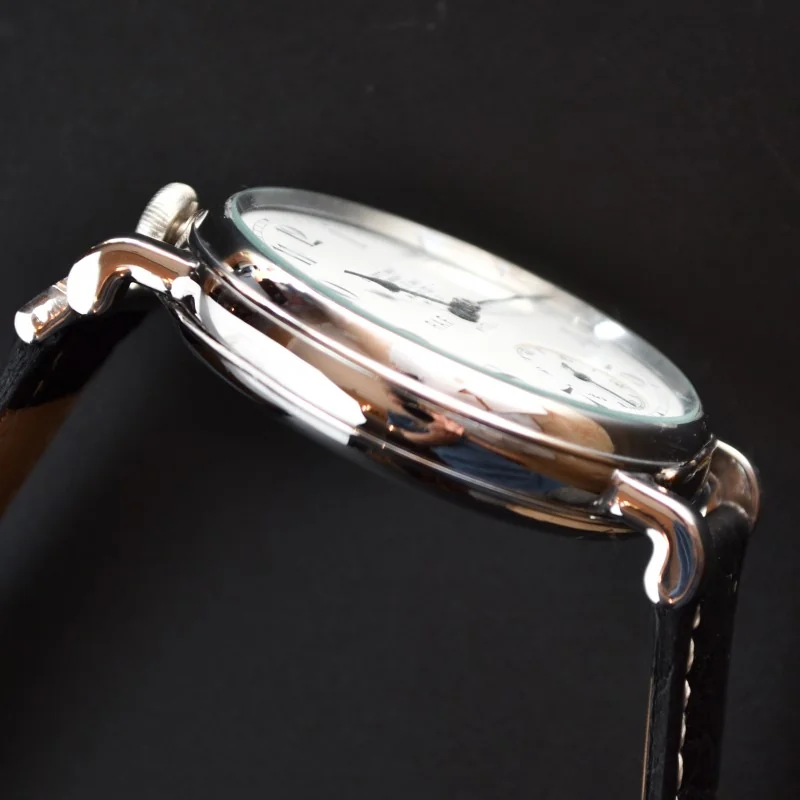 WW1 antique Rolex mark III Royal Air Force military cockpit pilots / aviators 8 days mint porcelain dial