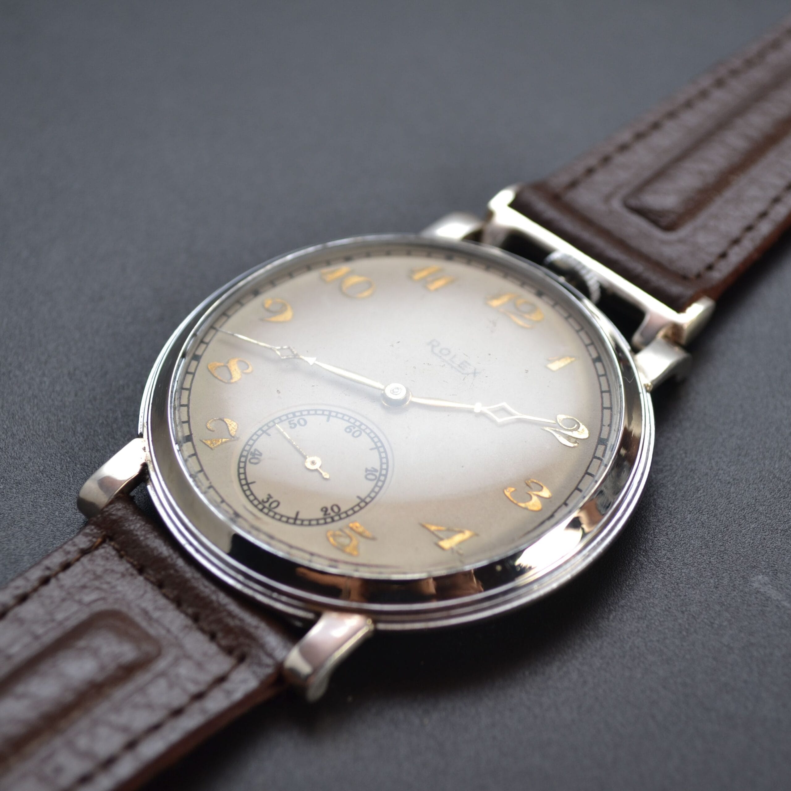 Rare Rolex Snowite Trench Watch – Military Chronometer c.1920s photo 3