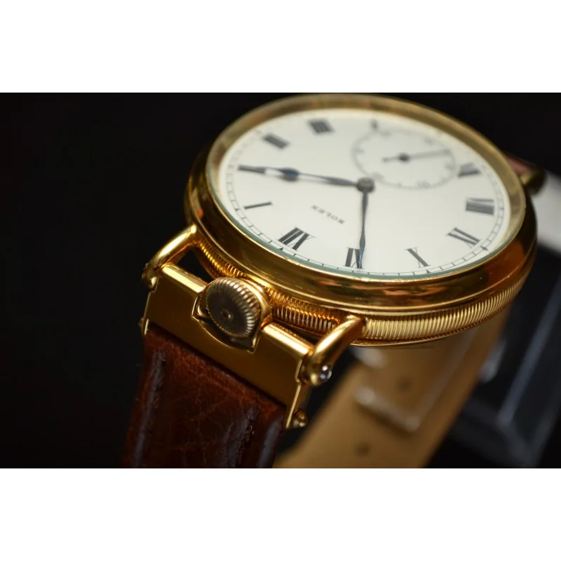 Rolex chronometer vintage military pilot's wristwatch