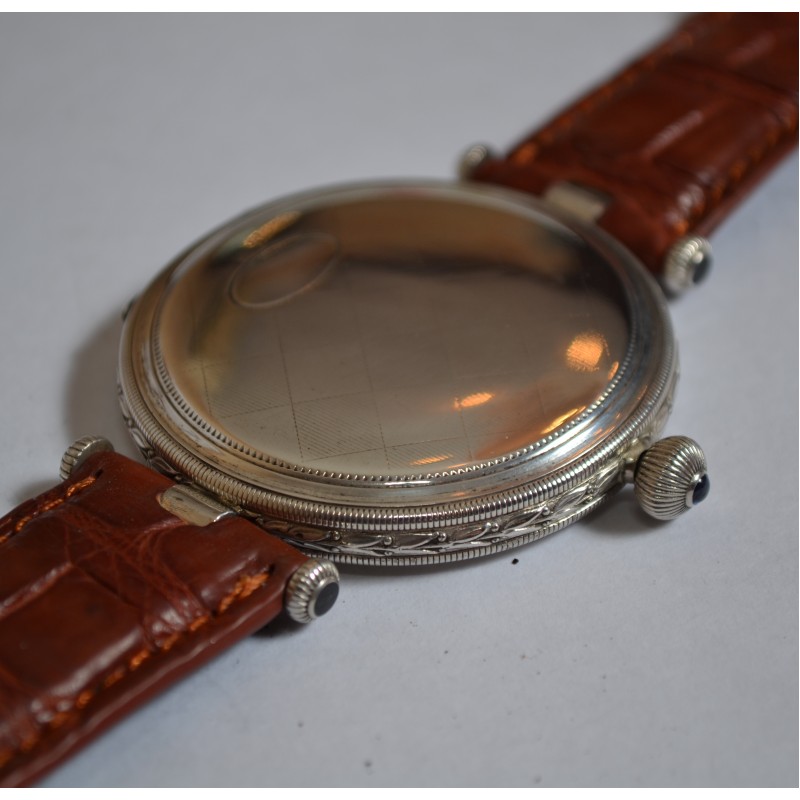 Rolex Marconi Full Hunter WW1 Trench Watch – Solid Silver, All Original photo 3