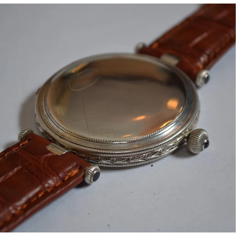 Rolex Marconi Full Hunter WW1 Trench Men’s Watch Solid Silver All Original