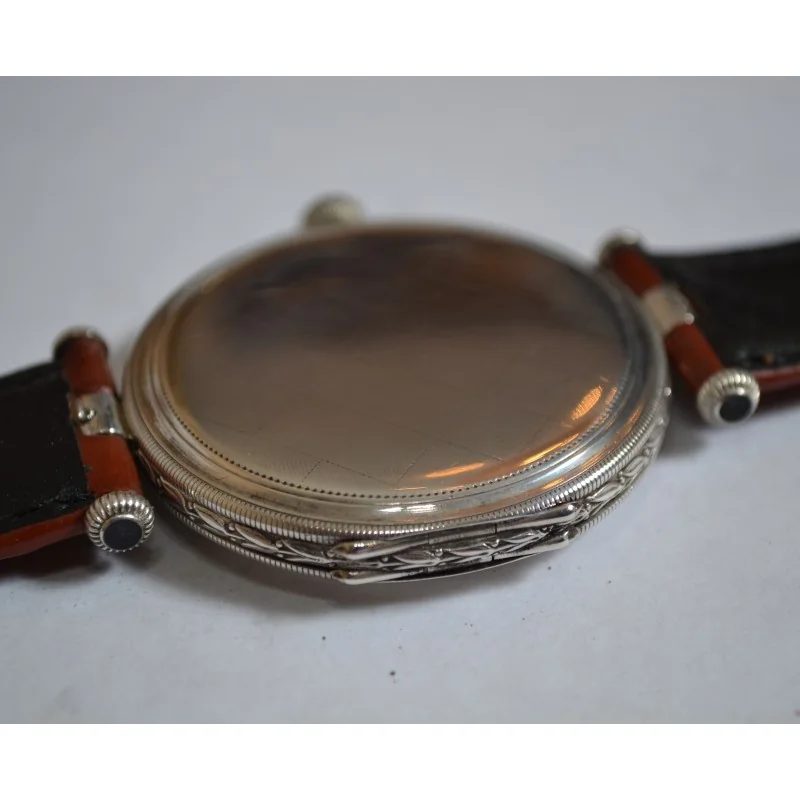 Rolex Marconi Full Hunter WW1 Trench Men’s Watch Solid Silver All Original