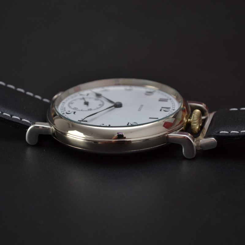 Rolex Unicorn vintage mens chronometer GSTP Mark II antique military pilots watch porcelain dial photo 4