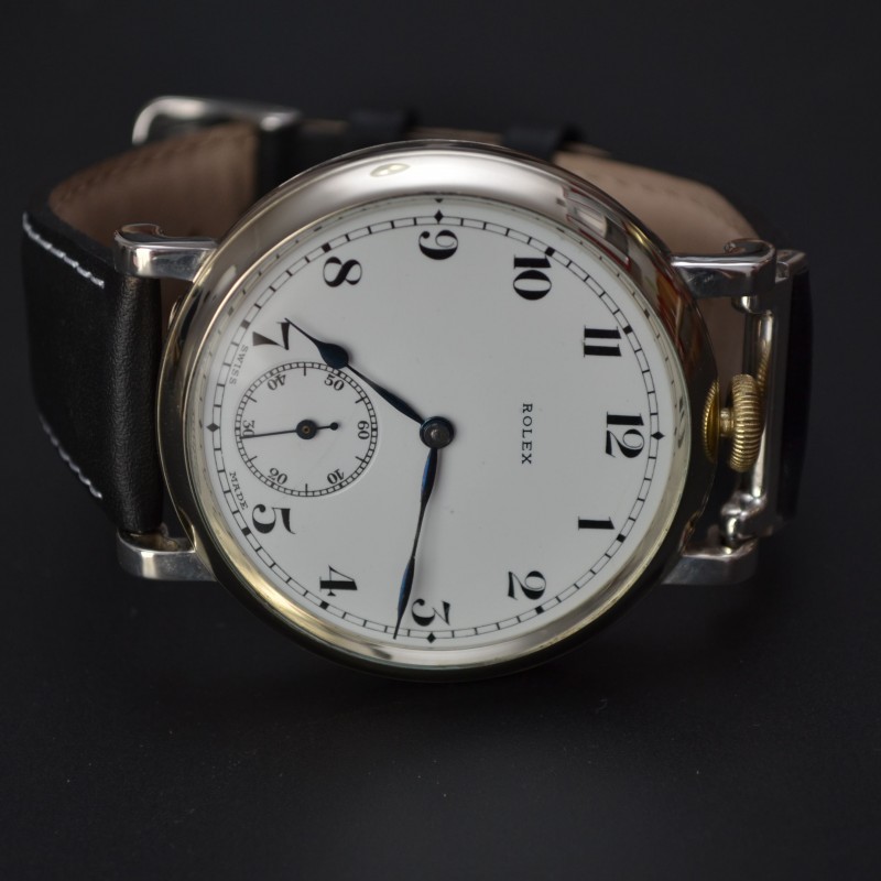 Rolex Unicorn vintage mens chronometer GSTP Mark II antique military pilots watch porcelain dial photo 6